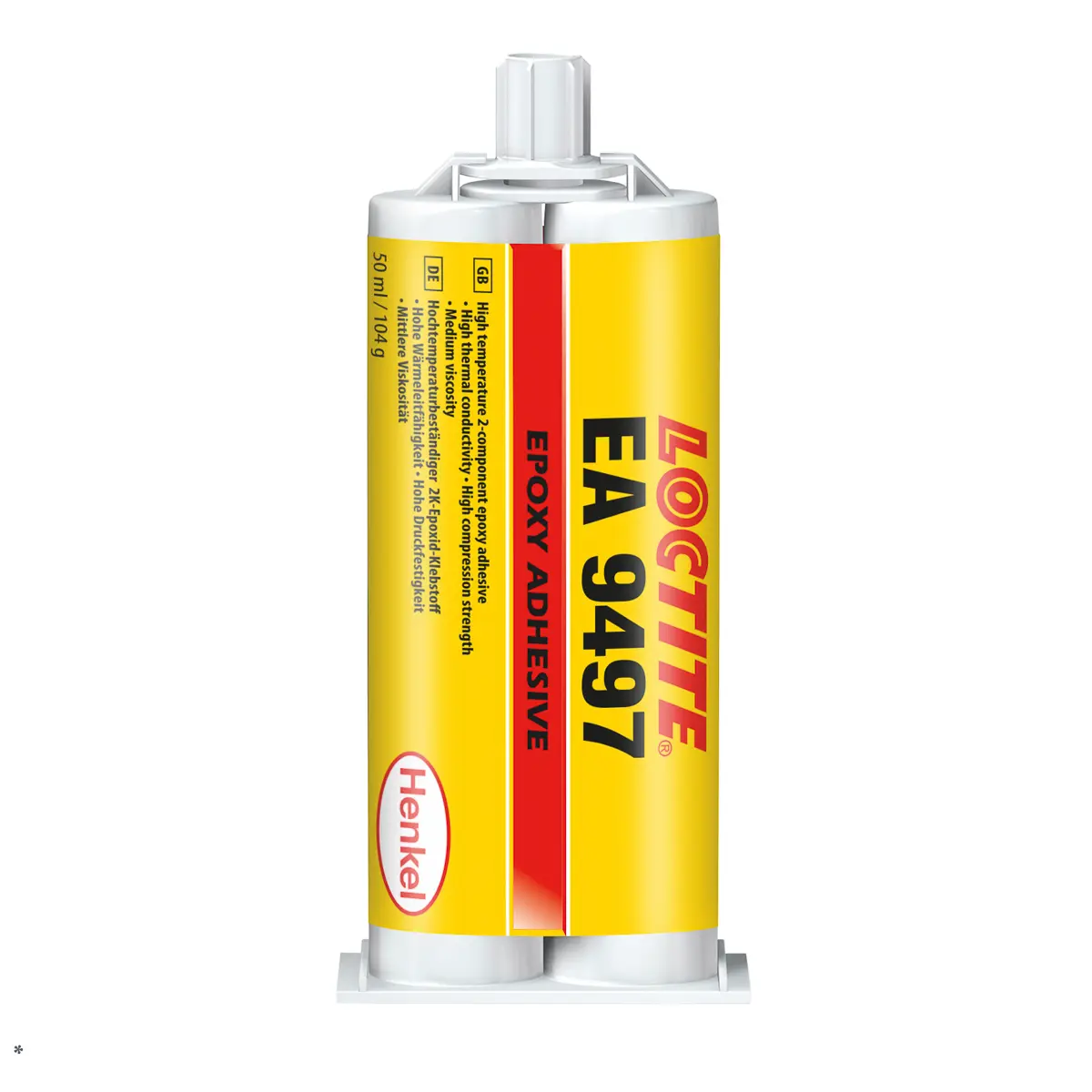 Produktfoto 1 von Loctite Loctite HYSOL 9497 Epoxidklebstoff Grau für Metall, Doppelkartusche 50 ml