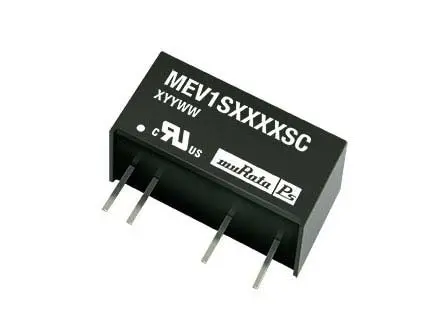 Produktfoto 1 von Murata Power Solutions MEV1 DC/DC Konverter, 12V dc OUT / 84 mA