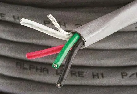 Produktfoto 1 von Alpha Wire Alpha Essentials Communication & Control Steuerkabel, 4-adrig 0.35mm² 22 AWG Grau Geschirmt, 30 m,