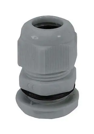 Produktfoto 1 von HellermannTyton NGM Kabelverschraubung, M63 Nylon 6.6 Grau 34 mm/ 44 mm, IP68