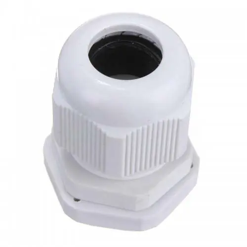 Produktfoto 1 von HellermannTyton NGM Kabelverschraubung, M63 Nylon 6.6 Weiß 34 mm/ 44 mm, IP68