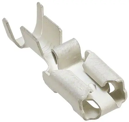 TE Connectivity Positive Lock .250 Mk I Flachsteckhülse, Silber, Unisoliert, 6.35 x 0.81 mm, Buchse, 13 AWG min, 11 AWG