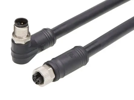 Produktfoto 1 von Brad from Molex 120501 M12 Kabel assembliert Stecker, Buchse 4-polig Buchse/Stecker Kabel IP67