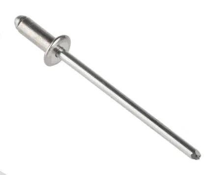 Produktfoto 1 von POP Blende Niet, Ø 3.2 mm x 8 mm, Aluminium, 3.4 mm aus Stahl