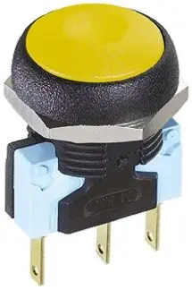 Produktfoto 1 von APEM IR Druckschalter Tastend Panel Ø 16 mm, 1-poliger Umschalter / 5A 48 V dc 250 V ac, IP67