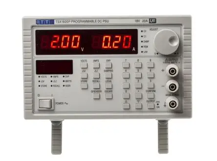 Produktfoto 1 von Aim-TTi TSX1820P Lxi Digital Labornetzgerät 360W, 0 → 18V / 0 → 20A
