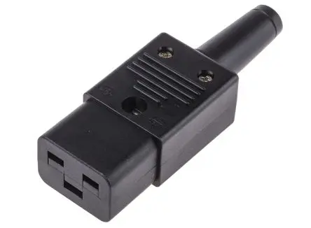Schurter 4795 IEC-Steckverbinder C19 250V, Gerade Stecker, Kabel 16A