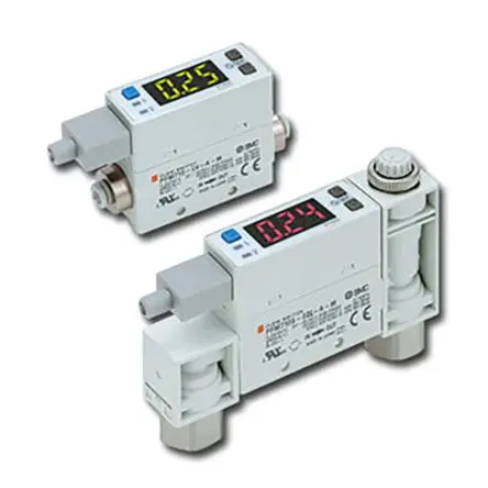 Produktfoto 1 von SMC PFM7 Luft Durchflussschalter 2l/min → 100l/min Typ Durchflussschalter