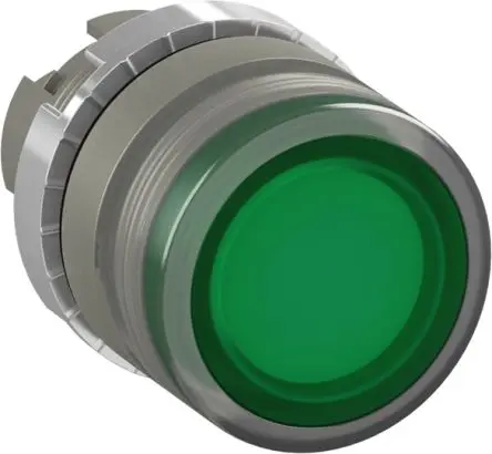 Produktfoto 1 von ABB 1SFA1 Druckschalter, Grün Tastend Rund, IP66