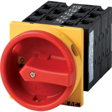 Produktfoto 1 von Eaton Eaton Moeller Series T3 Nockenschalter 32 A, 3-phasig, 3-Stufen Drehen Schraube, 90 °-Wurfwinkel