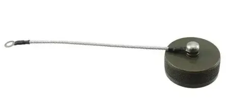 Produktfoto 1 von Amphenol Limited D38999 Stecker Staubkappe Größe 11 Cadmium, braunoliv / MIL-DTL-38999