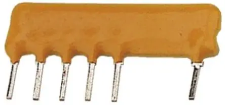 Produktfoto 1 von Vishay Serie ORN Widerstands-Array Spannung/D, 5 x 9 mΩ, 0.6 W 0.1 %, Bauform SIP Lot