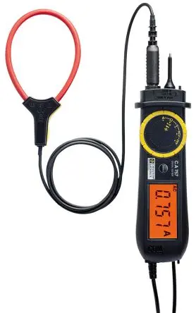 Produktfoto 1 von Chauvin Arnoux CA 757 Hand Digital, LCD Digital-Multimeter 1000V ac / 300A ac, 30MΩ, DKD/DAkkS-kalibriert