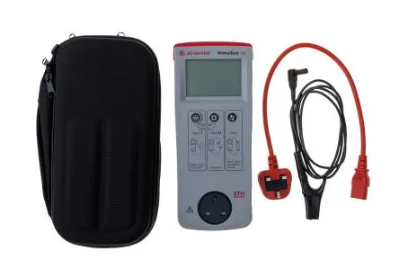 Seaward PrimeTest 50 UK, Pass/Fail PAT, Gerätetester, Prüfung Automatisch, Klasse I, Klasse II, ISO-kalibriert