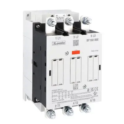 Produktfoto 1 von Lovato BF160 Schütz 100V ac/dc, 250 V ac/dc-Spule, 3-polig, 1kV 90 kW