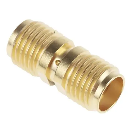 Produktfoto 1 von Radiall HF Adapter, 50 Ω, Gerade, 18GHz Buchse Buchse, Koaxial SMA