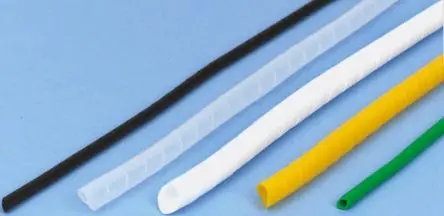 Produktfoto 1 von HellermannTyton Spiral-Kabelumwicklung / 19.2 mm Polyethylen Gelb, für Kabel-Ø 9.6 mm bis 19 mm, Länge 30 m