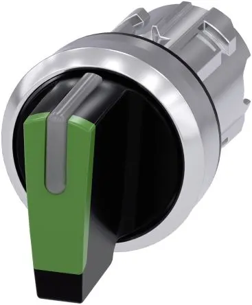 Produktfoto 1 von Siemens SIRIUS ACT 3SU10 Wählschalterkopf 3-Positionen 22 mm Rastend