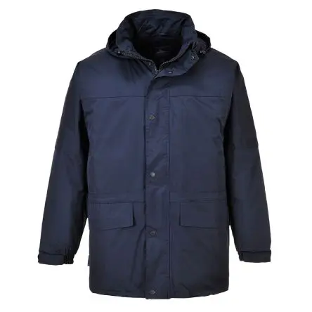 Portwest S523 Unisex Fleece-Jacke, 100 % Polyester Marine, Größe L