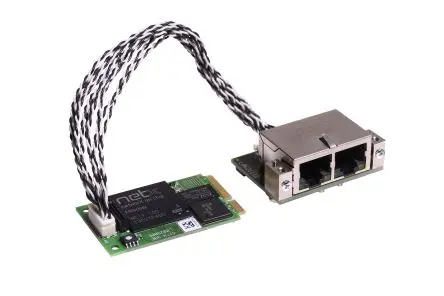 Produktfoto 1 von Hilscher 2 Anschl. Mini-PCI Express Netzwerkkarte 100Mbit/s RJ45