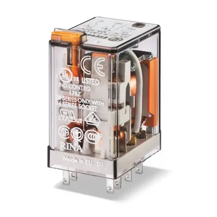 Produktfoto 1 von Finder 55 Relais 24V ac Spule DPST 10A 350 Ω 0.5 W
