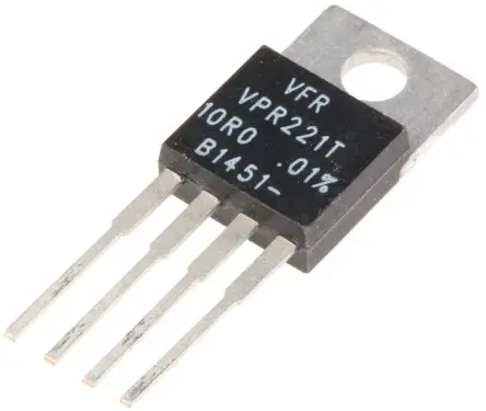 Produktfoto 1 von VPG Foil Resistors VPR221 Metallfolie Widerstand 10 Ω 0.01 % / 8 W