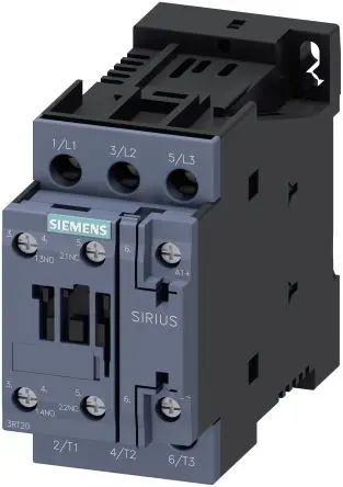 Siemens 3RT2 Überlastrelais, / 17A 7.5 kW 1 Schließer/1 Öffner, 24V dc 3P, 45 mm x 85mm