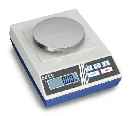 Produktfoto 1 von Kern 440-33N Präzisionswaage mit Zählfunktion 200g / Auflösung 0,01 g, DKD/DAkkS-kalibriert