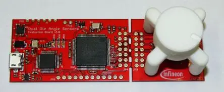 Produktfoto 1 von Infineon TLE5009A16D E1210 Dual SMD angle sensor TLE5009 TESTKIT, Evaluierungsplatine Entwicklungstool Sensor,
