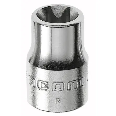 Produktfoto 1 von Facom 9.53 mm Innensechsrund Buchse SW E10 Vierkant x 6.4mm