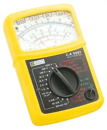 Produktfoto 1 von Chauvin Arnoux CA 5001 Tragbar Multimeter 1 kV ac, 1 MΩ 1 kV dc