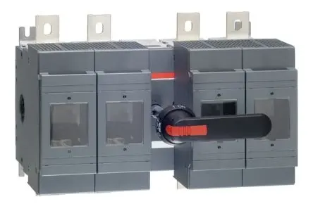 Produktfoto 1 von ABB 1SCA Sicherungsschalter-Trennschalter / 4-polig 800 A 800A Umschlossen, 3 Sicherungsgröße