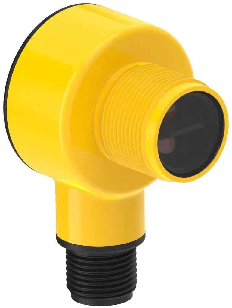 Banner zylindrisch Optischer Sensor, Annäherung, Bereich 750 mm, PNP Ausgang, Integral QD, Hell-/dunkelschaltend