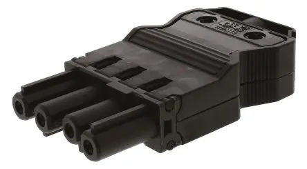 Produktfoto 1 von Wieland GST18i4 Beleuchtungssteckverbinder, Kabel Buchse, Mini-Steckverbinder, Schraubbefestigung 20A, Kontakte: 4 IP40,