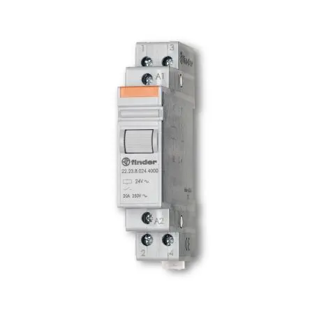 Produktfoto 1 von Finder 22 Monostabiles Relais 48V ac Spule SPST DIN-Hutschiene 20A 1.25 W
