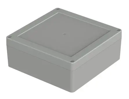 Produktfoto 1 von Bopla Euromas X; Gehäuse; Polycarbonat; Hellgrau; IK07 IP66, IP68 Breite 149.9 mm Höhe 60 mm Länge 149.9 mm