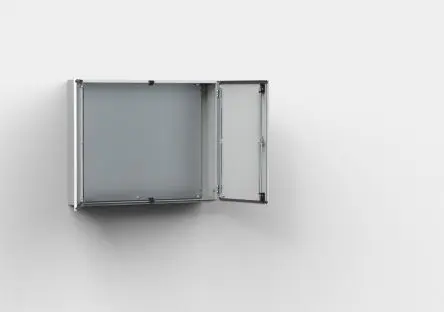 Produktfoto 1 von nVent HOFFMAN MAD Weichstahl Wandanschlusskasten Hellgrau IP55, HxBxT 600 mm, 800 mm x 300 mm