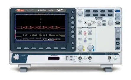 Produktfoto 1 von RS PRO RSMSO-2000E Mixed-Signal Werkbank Oszilloskop 100 MHz 16-Kanal