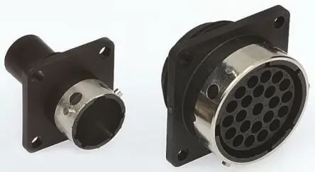 Souriau Sunbank by Eaton UTG 18 Standard Rundsteckverbinder Stecker 7-polig Buchse 13A Flanschmontage IP65