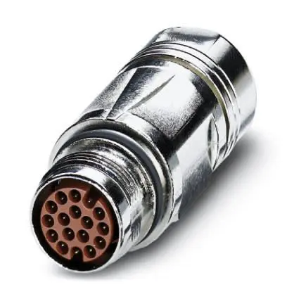 Produktfoto 1 von Phoenix Contact ST M17 M17 Rundsteckverbinder Stecker 8-polig Stecker 8A Oberfläche IP67