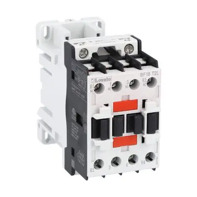 Produktfoto 1 von Lovato BF18 Schütz 24V dc-Spule, 4-polig, 690V / 32 A 36 kW 2 Schließer/2 Öffner AC-Schaltung