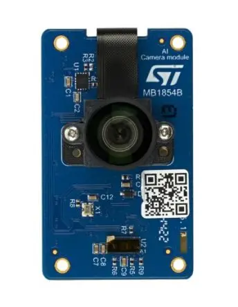 Produktfoto 1 von STMicroelectronics Kameramodul-Bundle CMOS, Entwicklungszubehör Entwicklungstool Microcontroller ARM-Kortex STM32