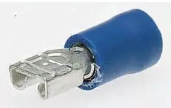 Produktfoto 1 von JST FVDDF Flachsteckhülse, Blau, Isoliert, 4.75 x 0.8 mm, Buchse, 16 AWG min, 14 AWG