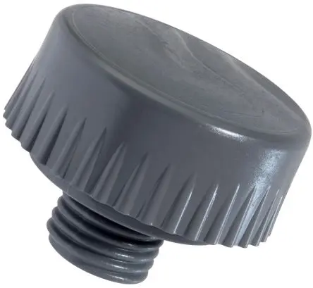 SAM Hartgummi Schonhammer, Weichmetall Schlagflächen austauschbar 30 g