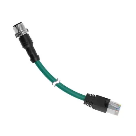 Produktfoto 1 von Banner STP, 4-polig konfektioniertes Sensorkabel, Gerade Stecker 8 / Gerade Stecker, Länge 4.9 m