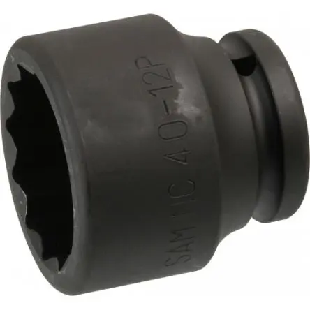 Produktfoto 1 von SAM 1/2 in, 39 mm Schlag Schlag-Steckschlüssel lang, 57 mm