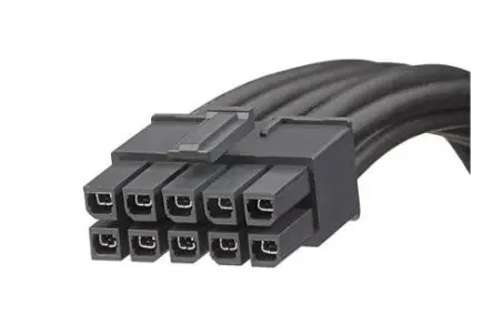 Produktfoto 1 von Molex 10 45136 Kabel assembliert Mega-Fit 10 / Mega-Fit Buchse / Buchse, 300 mm