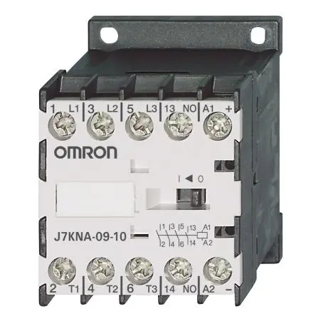 Produktfoto 1 von Omron J7KNA Schütz 230V ac-Spule, 3-polig / 9 A 4 kW 1 Öffner 1-Hilfskontakte