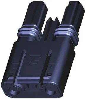 Produktfoto 1 von TE Connectivity SlimSeal SSL Beleuchtungssteckverbinder, Kabel Stecker, Steckverbinderbaugruppe, Crimpbefestigung 5A