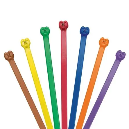 Produktfoto 1 von Panduit Dome-Top Nylon Kabelbinder Nicht lösbar Rot 4.7mm x 305 mm